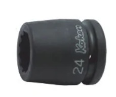 [101248071067] KOKEN NO.16405A-1.7/16 3/4&quot;Dr. Impact Socket 1.7/16&quot; 12P ลูกบ๊อกซ์ลม สั้น