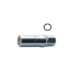 [101146071028] ลูกบ๊อกซ์ถอดหัวเทียนแบบสปริงหนีบ KOKEN NO.3300C-L180-14 3/8&quot;Dr. Spark Plug Sockets, with Spring Clips L 180mm. Size 14mm. 6P