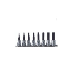 [101147071069] ชุดบ็อกซ์เดือยโผล่ KOKEN NO.RS3010M/8-L100 3/8&quot;Dr. Inhex Bit Socket Set , L 100mm. , 3/8&quot; (8ตัว/ชุด)