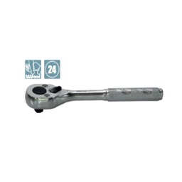 [101003071001] ด้ามฟรีกลิ้งลาย KOKEN NO.2749N 1/4&quot;Dr. Reversible Ratchet , 125mm. (6.35mm.)