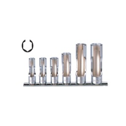 [101074071015] ชุดลูกบ๊อกซ์ผ่า 6 ชิ้น KOKEN NO.RS3300FN/6 3/8&quot;Dr. Flare nut socket set , (8,10,12,14,17,19mm.)