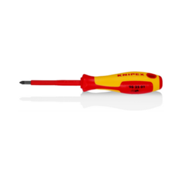 [103005345002] KNIPEX NO.98 25 01 Screwdrivers for cross-recessed screws Pozidriv (187mm.)