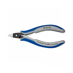 [104005345194] KNIPEX NO.79 42 125 Precision Electronics Diagonal Cutters (125mm.)