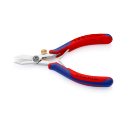 [104013345019] KNIPEX NO.11 82 130 Electronics Wire Stripping Shears (130mm.)