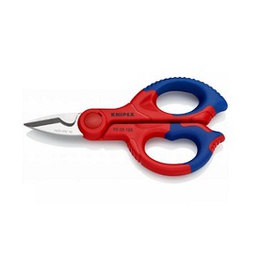 [111015345001] KNIPEX NO.95 05 155 SB Electricians' Shears, Size 155mm.