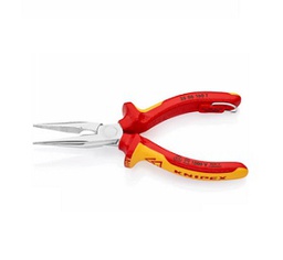 [104001345070] คีมปากแหลมแบบ Radio KNIPEX NO.25 06 160 T Snipe Nose Side Cutting Pliers