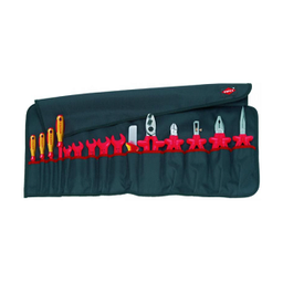 [104009345001] KNIPEX NO.98 99 13 Insulated Tool Roll 15 Part