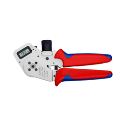 [104014345046] KNIPEX NO.97 52 63 DG Four-Mandrel Crimping Pliers for turned contacts (195mm.)