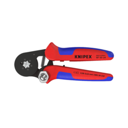 [104014345054] KNIPEX NO.97 53 14 Self -Adjusting Crimping Pliers for end sleeves (180mm.)