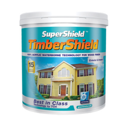 [C00355] สีน้ำอะครีลิคทาไม้ ภายนอก TOA No. T-004 SUPERSHIELD TIMBERSHIELD , 1 GL. (RUSTIC)