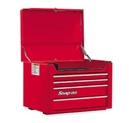 [719004115104] SNAP-ON NO.KRA4014EK Top Chest 4 Drawers Red