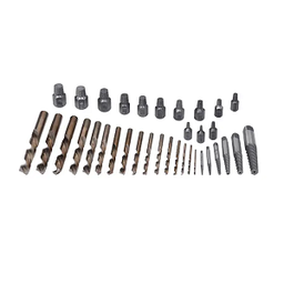 [526001115004] SNAP-ON NO.EXD35 Extractor Screw Multi-Spline / Spiral Flute/Left Hand Drill Bits 35pcs.