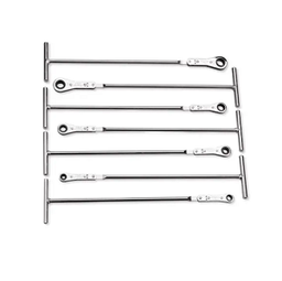 [102050115054] SNAP-ON NO.RTB607 Set Wrench Ratcheting Box T-Handle 12P (7pcs) (1/4&quot; to 9/16&quot;)