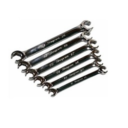 [102050115085] SNAP-ON NO.RXFMS606B Set Wrench Metric Flare Nut Double End 6P (6 pcs.) (9 to 21mm.)