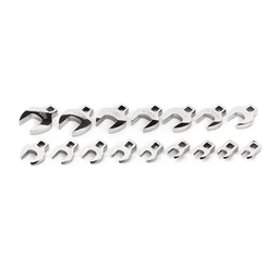 [102050115096] SNAP-ON NO.216FCOM Set Wrench Metric Crowfoot Open End (16 pcs.) (9 to 24mm.)