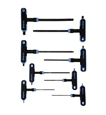 [102050115103] SNAP-ON NO.AWBSGM800 Set Wrench Metric Ball Hex Combination Tand L-Shape Soft Grip Blue Handle 8pcs.