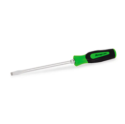 [103001115015] SNAP-ON NO.SHD8G Screwdriver Flat Tip Instinct Hard Handle Green .055