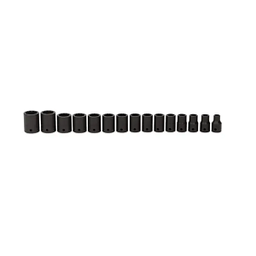 [101147115034] SNAP-ON NO.315IMDMYA Set Socket Metric Impact Shallow 12P (15 pcs.) (10 to 24mm.)