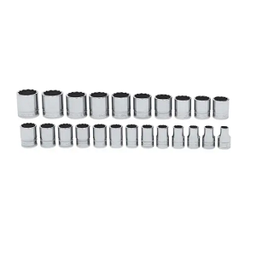 [101147115050] SNAP-ON NO.323SWM Set Socket Metric Shallow 12P (23pcs.) (10 to 32mm.)