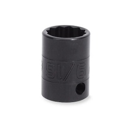 [101102115003] SNAP-ON NO.IMDF160 3/8&quot;Drive Socket Impact Shallow 1/2&quot; 12 pt