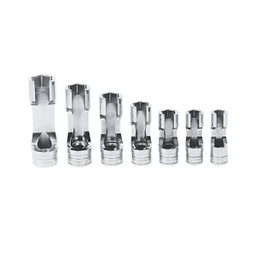 [101146115127] SNAP-ON NO.207FRX 3/8&quot; Drive SAE 6-Point Flank Drive Flare Nut Socket Set 7 pc.