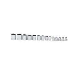 [101074115018] SNAP-ON NO.214FSY Set Socket Shallow 6P (14 pcs.) (1/4&quot; to 1&quot;)