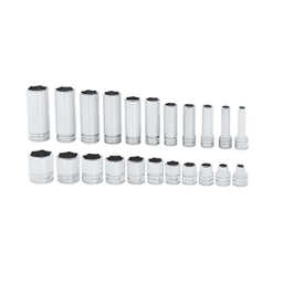 [101074115019] SNAP-ON NO.222SFFS Set Socket Shallow/Deep 6P (22 pcs.) (1/4&quot; to 7/8&quot;)