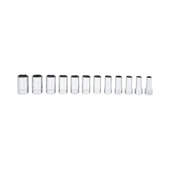 [101074115025] SNAP-ON NO.212FSMSY Set Socket Metric Semi Deep 6P (12 pcs.) (8 to 19mm.)