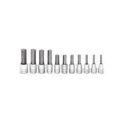 [101074115044] SNAP-ON NO.211EFAMY Set Socket Driver Metric Hex Standard 4 to 14mm. (11 pcs.)