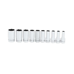 [101001115020] SNAP-ON NO.110TMSY Set Socket Semi Deep 6P (10 pcs.) (3/16&quot; to 9/16&quot;) 1/4&quot;Drive