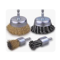 [522009012004] BLUE-POINT No.AC224 Wire Brush Cup Flared 3 Brush Diameter 1/4&quot; Shank/Arbor