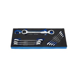 [101001012080] BLUE-POINT No.BPS25B Double Ring, Single Direction, Ratcheting Wrench