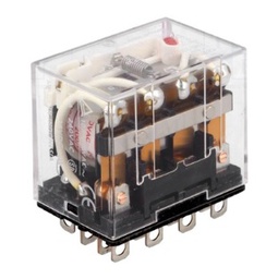 [E05104] รีเลย์ OMRON No.LY4N Power Relay 4 PDT , 12 VAC 10 A