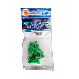 [013000000648] ปลอกหุ้ม LINK No.US-600X CAT 5E Plug Boot : Green (10pcs/ea)