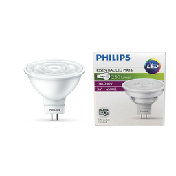 [013000000630] หลอดไฟฮาโลเจน PHILIPS Essential LED Spot MR16 3W 240V 230 lumen Warm White 3000K