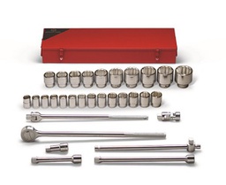 [101001790001] WRIGHT-TOOL NO.650 3/4&quot;Dr. Metric Socket Set 12P (31 pcs/set)