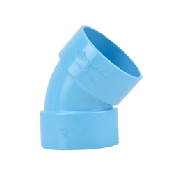 [W00795] ข้องอบาง 45 องศา ท่อน้ำไทย PVC ELBOW 45 DEGREE , 4&quot;