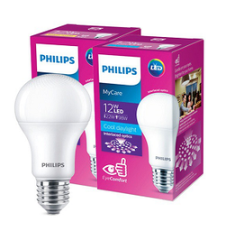 [E18870] หลอดแอลอีดี PHILIPS LED Bulb 12w E27 A60 6500K Daylight