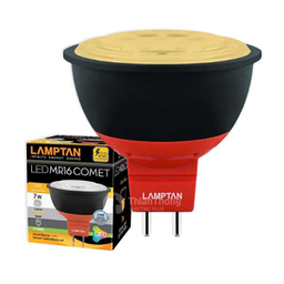 [E18819] หลอดไฟ LAMPTAN No.LED MR16 Comet 220V 7W Warmwhtie