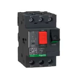 [E17635] มอเตอร์เบรคเกอร์ SCHNEIDER No.GV2ME14 Motor circuit breaker, TeSys Deca, 3P, 6 to 10A, thermal magnetic, screw clamp terminals, button control