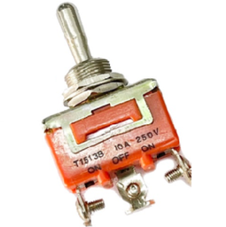 [E13760] ท๊อกเกิ้ลสวิตซ์ Toggle Switch TEND NO.T513B 3P15A (ON-OFF-ON)